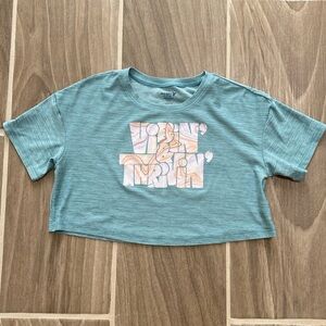 Old Navy Active Girls Cropped Shirt - Size S(6/7)